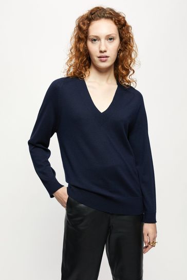 Jigsaw top black jumper