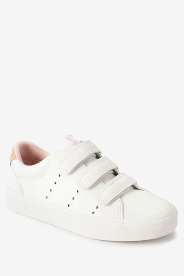 adidas white heart trainers