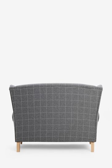 Tweedy Check Lawson Mid Grey Sherlock Small Sofa