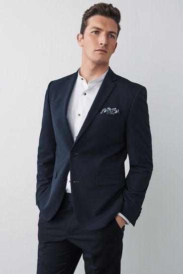 Next navy clearance suit jacket