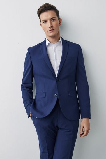 Bright blue suit jacket outlet
