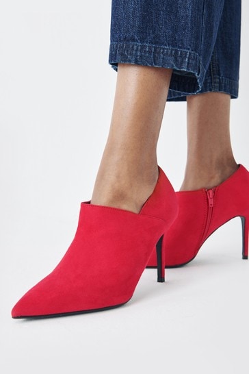Red Forever Comfort Pointed Shoe Boots
