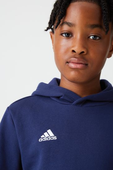 Navy adidas originals hoodie hot sale
