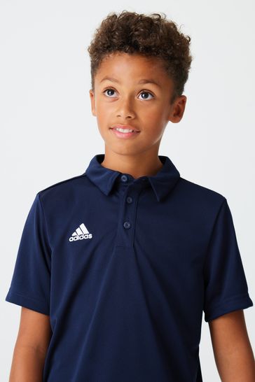 Navy blue adidas on sale polo shirt