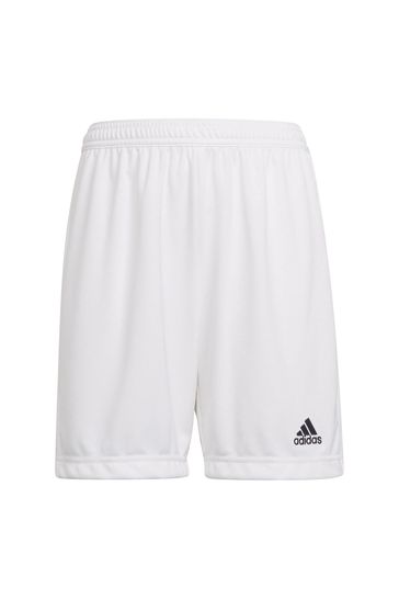 adidas White Entrada 22 Shorts