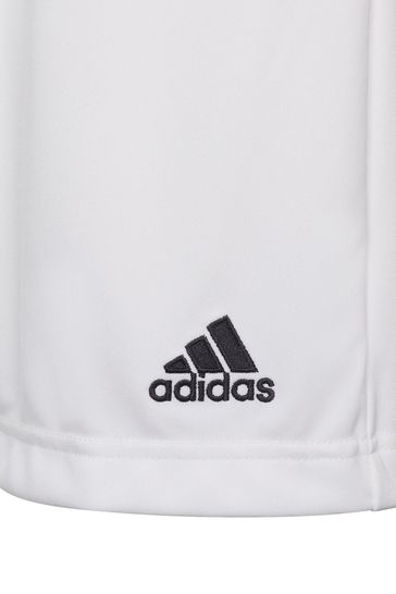 White adidas soccer shorts on sale