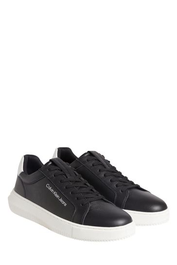 Calvin klein black chunky trainers hotsell