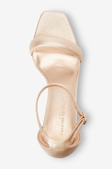 Comfy sales gold sandals