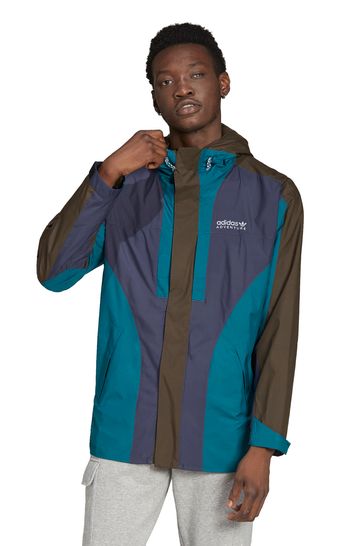 Adidas originals navy shop jacket