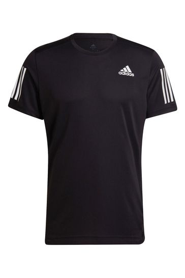 Buy adidas Black Performance Own the Run Tee from Next Hungary