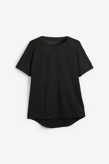 Black sport sales t shirt