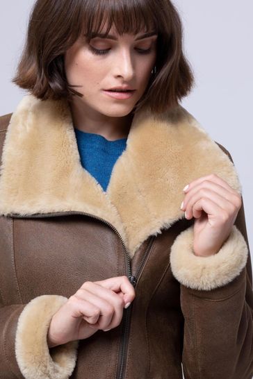 קנה ז'קט טייסים של Lakeland Leather דגם 