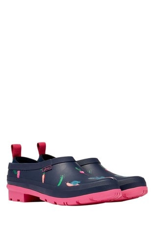 Buy Joules Navy Veg Blue Pop On Printed Welly Clogs from Next Ireland