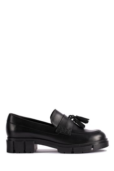 Clarks Black Teala Loafer Shoes