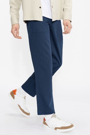 Ted Baker Diive Blue Utility Trousers