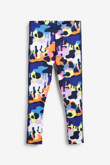 Navy blue sports leggings online