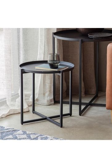 Gallery Home Brown Lucas Side Table