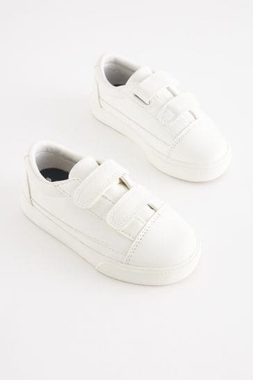 Buy White Extra Wide Fit H Strap Touch Fastening Shoes from Next Austria
