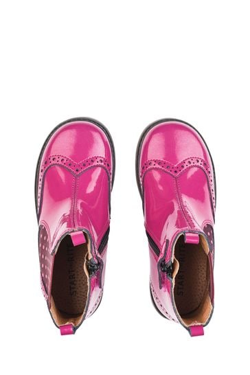 Berry shop patent boots