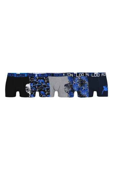 CR7 Boys Natural Cotton Trunks 5 Pack