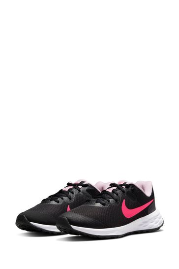 Nike revolution 4 black pink store