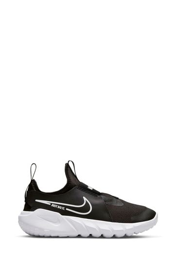 Zapatillas de deporte para jóvenes para correr en negro/blanco Flex de Nike