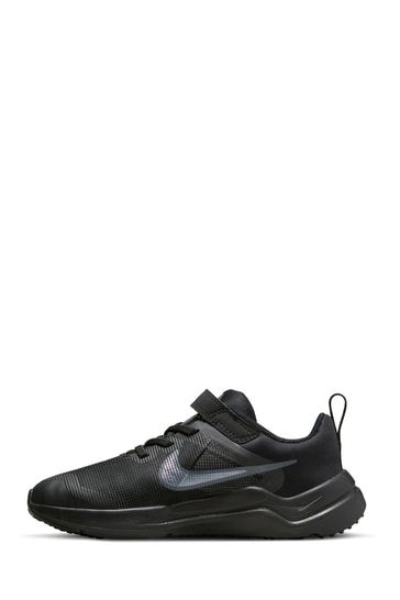 Buy Nike Black Downshifter 12 Junior Running Trainers from Next Italy