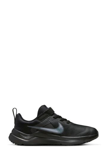 Buy Nike Black Downshifter 12 Junior Running Trainers from Next