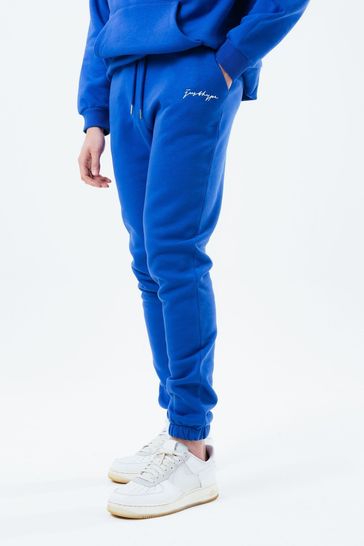 Hype. Blue Mens Baggy Fit Joggers