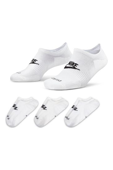 Nike White Footie Socks Pack