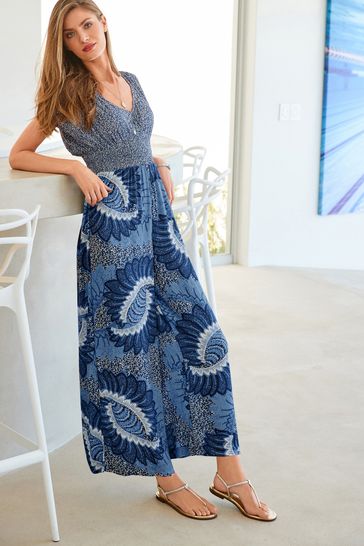 Next jumpsuit blue top