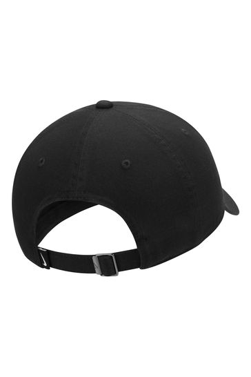 Buy Nike Black Heritage 86 Adjustable Cap from Next Luxembourg
