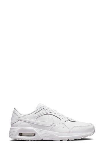 Nike White Air Max SC Leather Trainers
