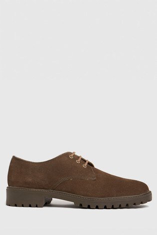 Schuh Natural Rayner Suede 3 Eye Derby Shoes