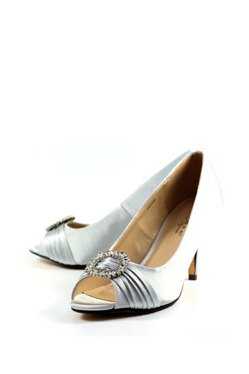 Peeptoe on sale court shoes