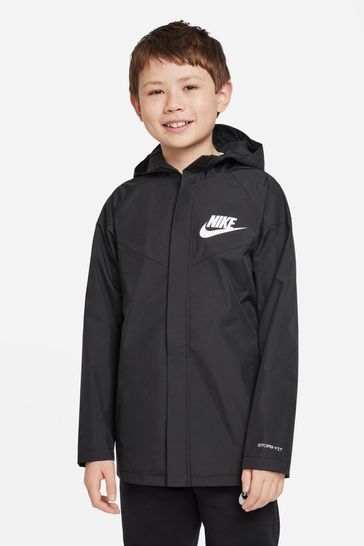 Nike Black Storm-FIT Waterproof Raincoat