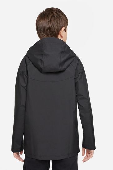 Nike Storm-fit Windrunner Nylon Parka In Black