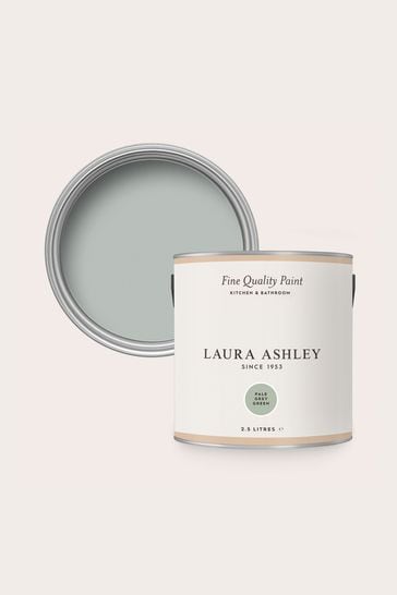 Laura Ashley Pale Grey Green Kitchen And Bathroom 2.5Lt Paint