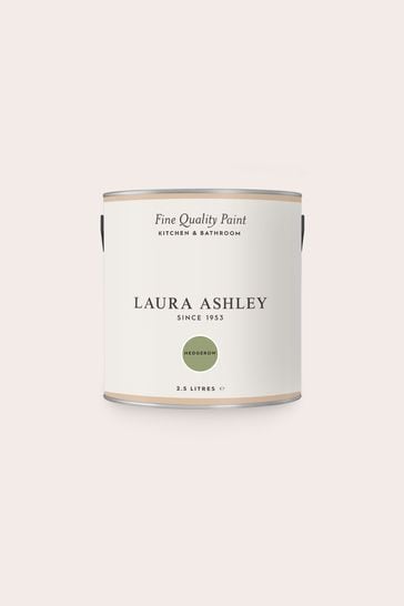 Laura Ashley Hedgerow Green Kitchen And Bathroom 2.5Lt Paint