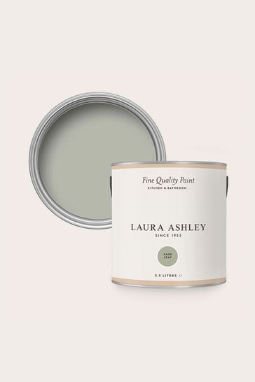Laura Ashley Sage Leaf Green Kitchen And Bathroom 2.5Lt Paint