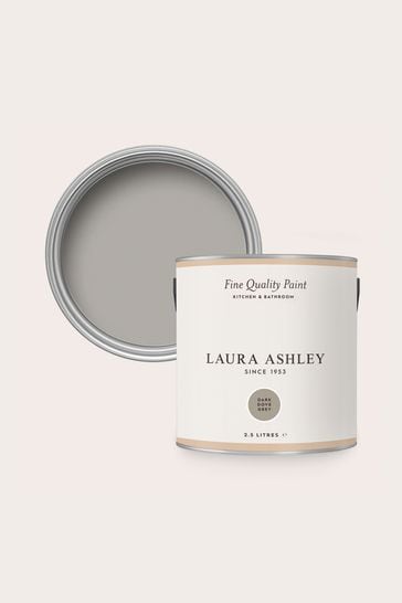 Laura Ashley Dark Dove Grey Kitchen And Bathroom 2.5Lt Paint