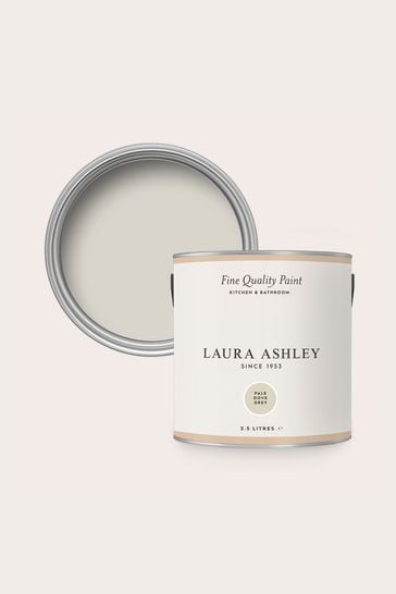Laura Ashley Pale Dove Grey Kitchen And Bathroom 2.5Lt Paint