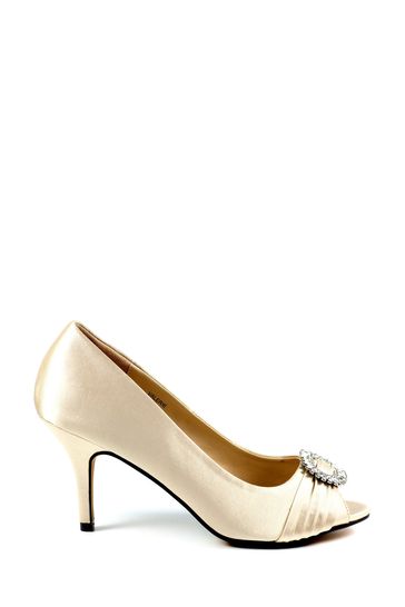 Lunar Valerie Peep Toe Court Shoes