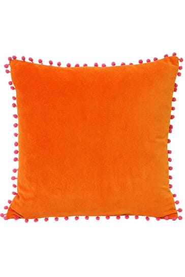 Next pink pom pom cushion online