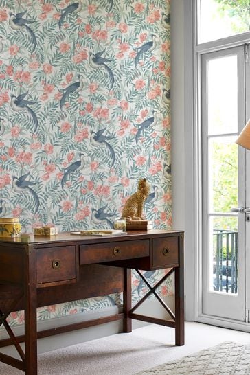 Laura Ashley Rosewood Osterley Wallpaper