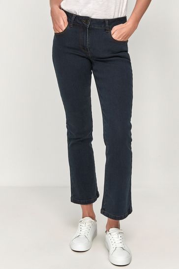 M&Co Blue Blie Petite Bootcut Jeans