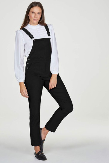 Thought Womens Black Dungarees