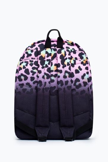 Buy Hype. Pink Disco Leopard Fade Crest Backpack from Next Slovakia