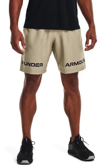 Under Armour Mens Grey Woven Graphic Wm Shorts