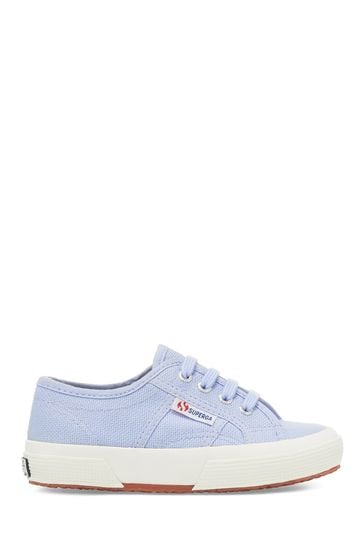 Superga 2750 Junior Purple Cotu Classic Lace Trainers